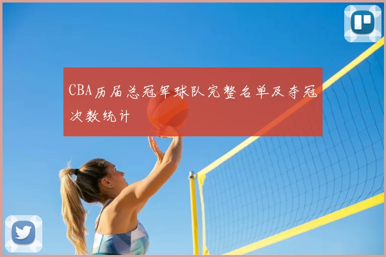 CBA历届总冠军球队完整名单及夺冠次数统计