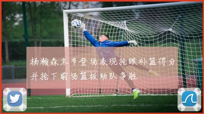 杨瀚森末节登场表现抢眼补篮得分并抢下前场篮板助队争胜